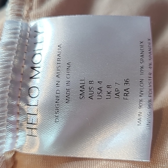 Hello Molly Beautiful Minds Dress White Lace 4 Wedding Bridal Party Engagement - Picture 8 of 11